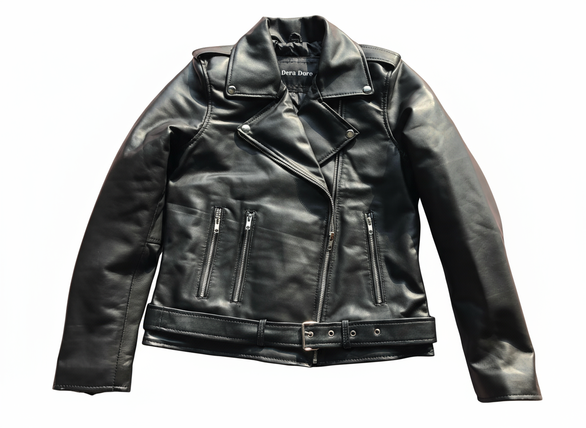 Amsterdam Bike Version Women leather jacket