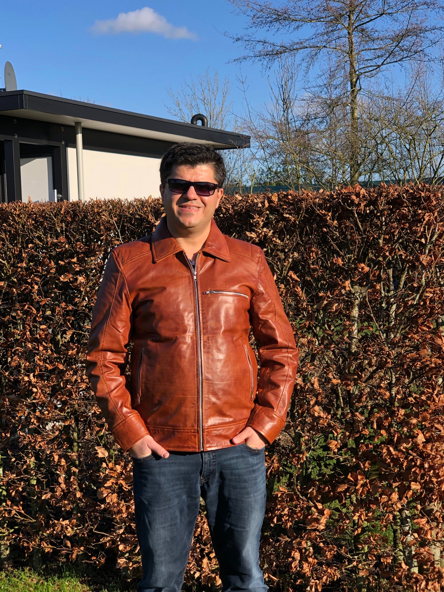Gouda Stijlvol Heren Leren Jas