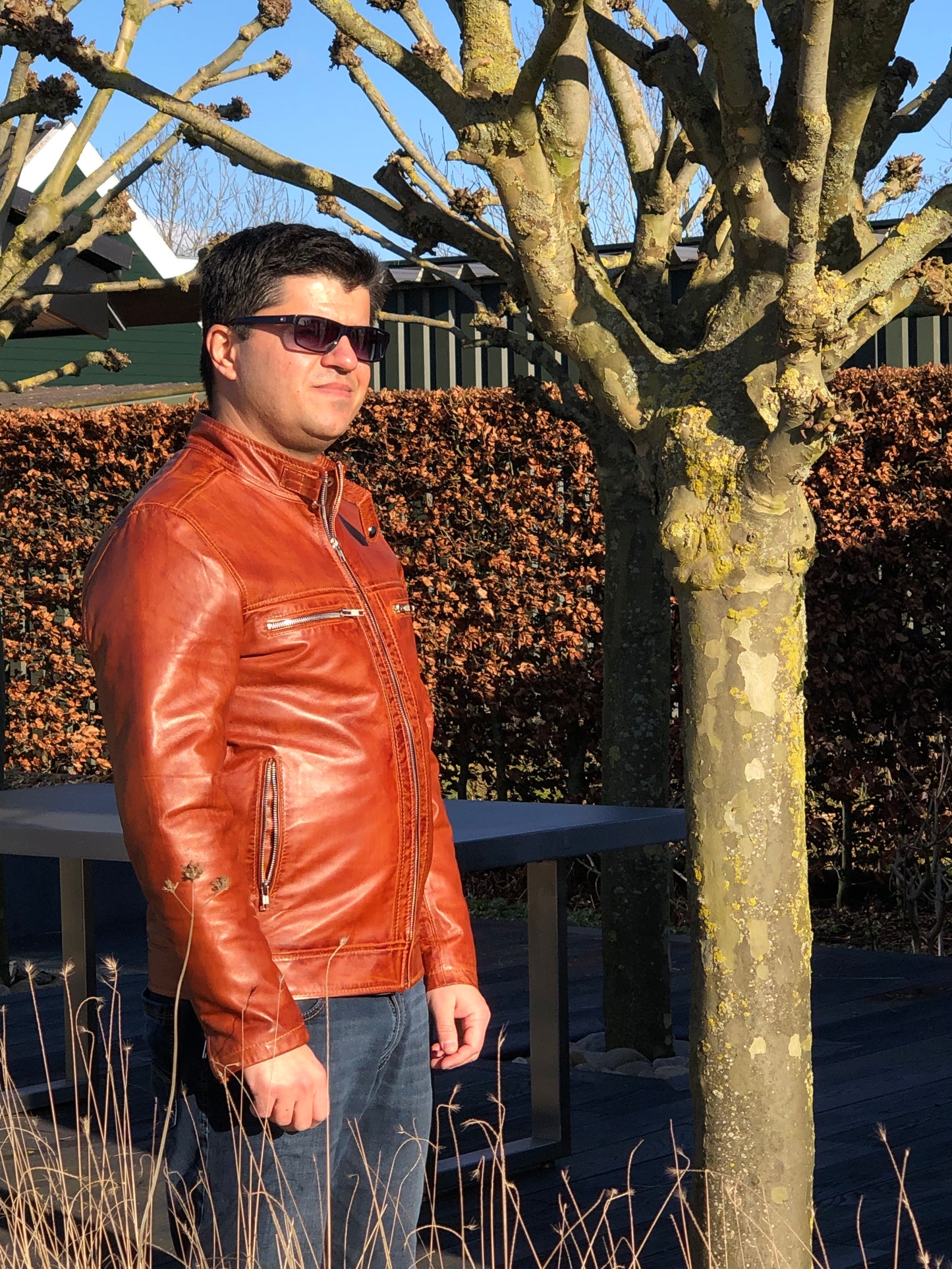 Den Bosch Heren Leren Jas