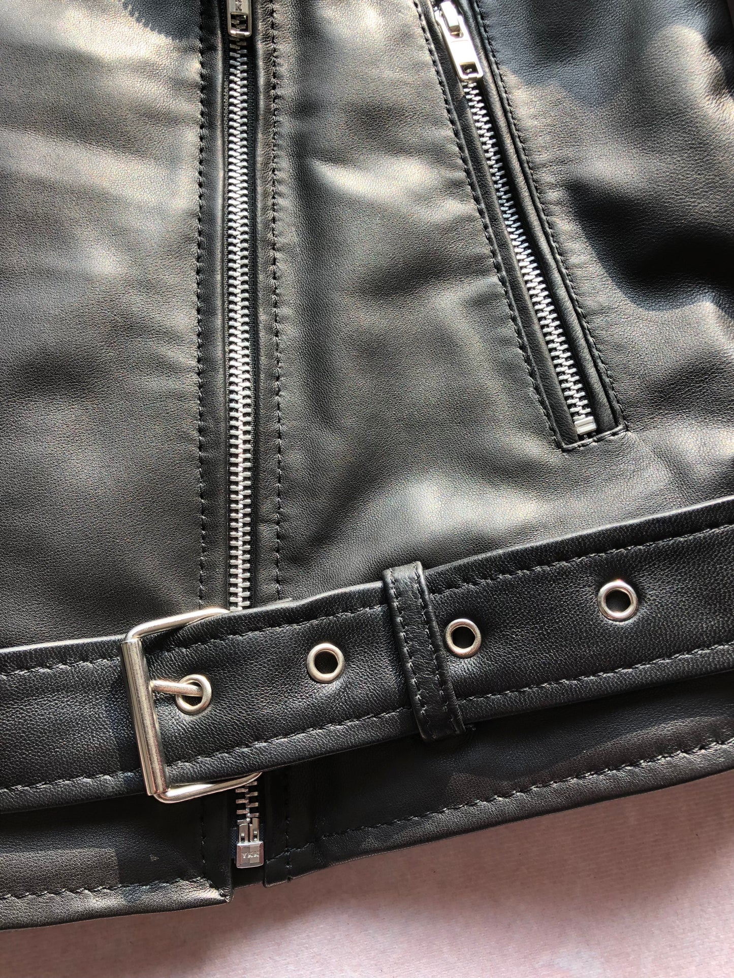 Amsterdam Bike Version Women leather jacket